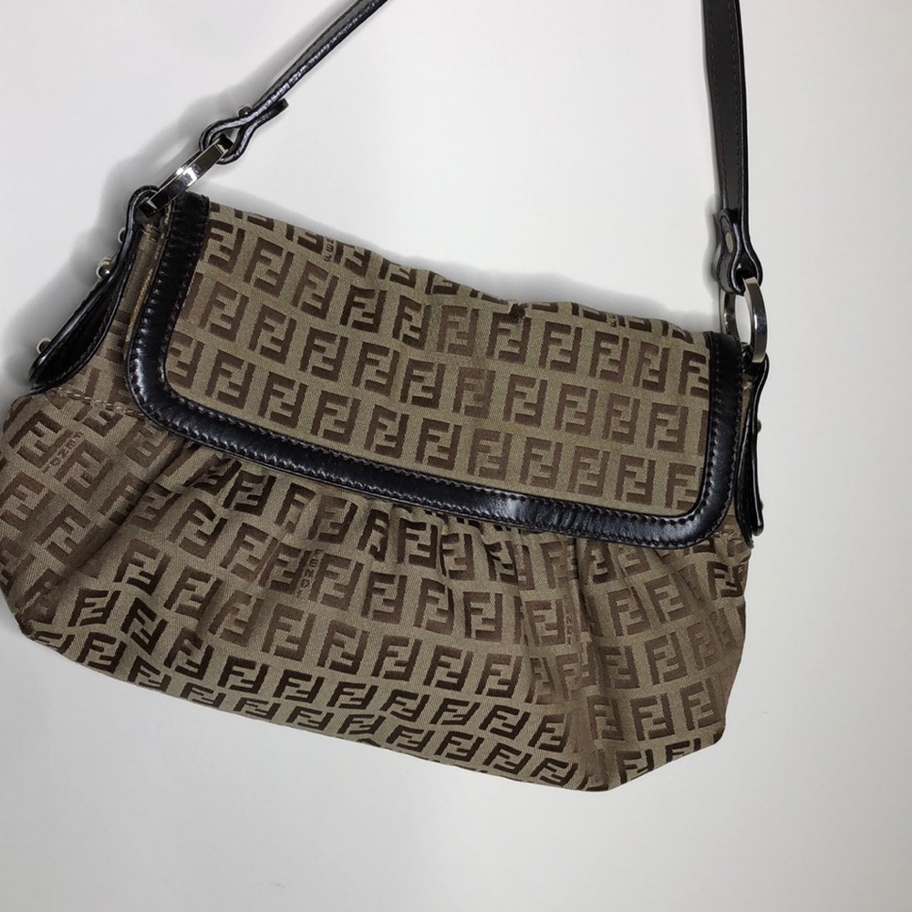 Authentic Fendi shoulder purse